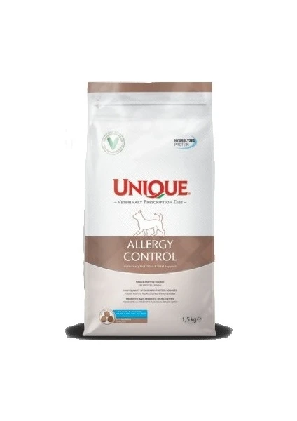 Unque Dog Mini Allergy Control 1,5kg