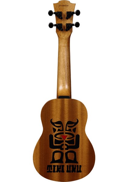 Glu TKU10S Tiki Soprano Natural Ukulele