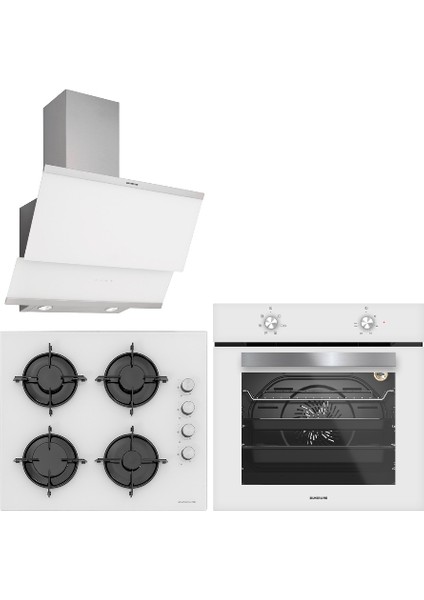 3'lü Ankastre Set (BO6501W01-3420 W CLA-CS5349W01)