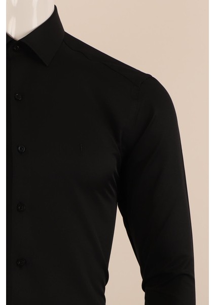 Uzun Kol Slim Fit Gömlek