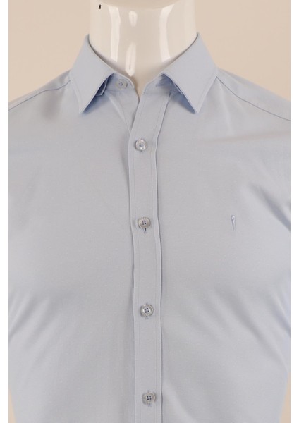 Uzun Kol Slim Fit Desenli Gömlek modelleri