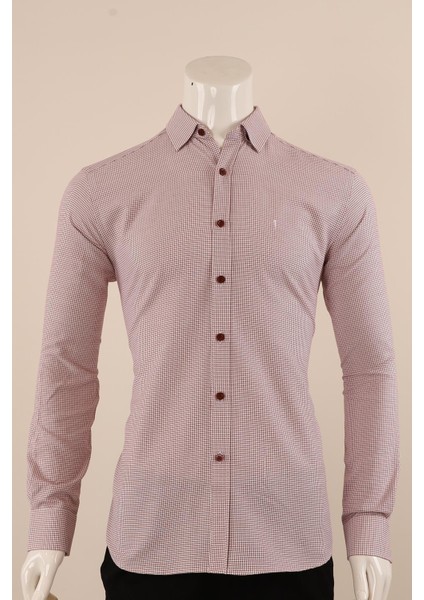 Uzun Kol Regular Fit Kareli Gömlek