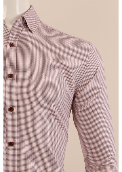 Uzun Kol Regular Fit Kareli Gömlek fırsatları