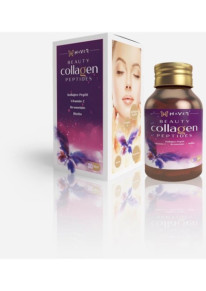 Collagen Beauty Peptides 30 Tablet