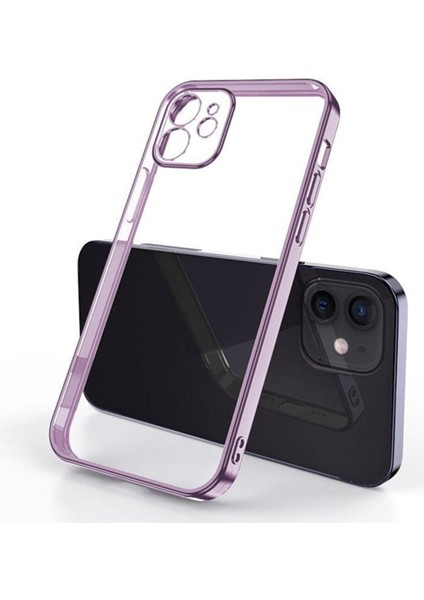 Apple iPhone 14 Plus Lazer Kamera Lens Korumalı Plating Telefon Kılıf&kapak