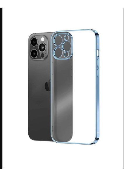 Apple iPhone 14 Lazer Kamera Lens Korumalı Plating Telefon Kılıf&kapak