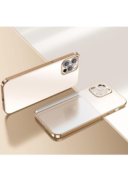 Apple iPhone 14 Pro Max Lazer Kamera Lens Korumalı Plating Telefon Kılıf&kapak