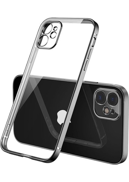 Apple iPhone 14 Lazer Kamera Lens Korumalı Plating Telefon Kılıf&kapak