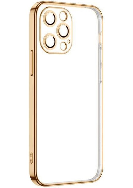 Apple iPhone 14 Pro Max Lazer Kamera Lens Korumalı Plating Telefon Kılıf&kapak
