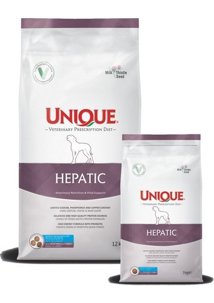 Unque Dog Hepatic 12 kg