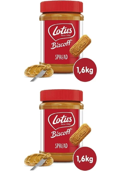 Bıscoff Spread Orıgınal 1600GR. x 2 Adet