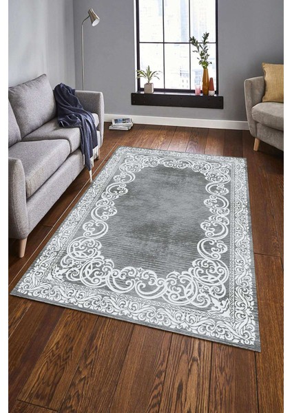 Dijital Baskılı Kaymaz Taban Yıkanabilir Klasik Şık Salon Halısı Mutfak Halısı Yolluk ND-HK-105