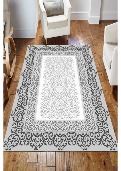 Dijital Kaymaz Taban Yıkanabilir Salon Halısı Mutfak Halısı Koridor Halısı Yolluk ND-HS-199