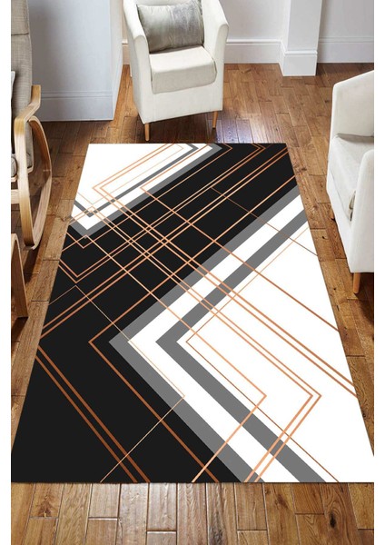 Dijital Kaymaz Taban Yıkanabilir Salon Halısı Mutfak Halısı Koridor Halısı Yolluk ND-HS-276