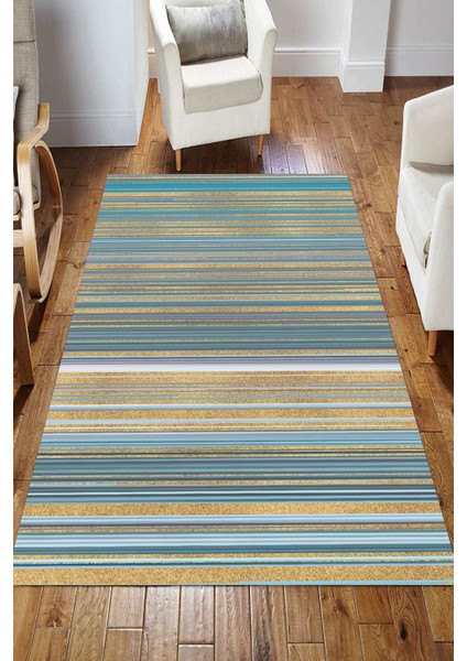 Dijital Kaymaz Taban Yıkanabilir Salon Halısı Mutfak Halısı Koridor Halısı Yolluk ND-HS-399