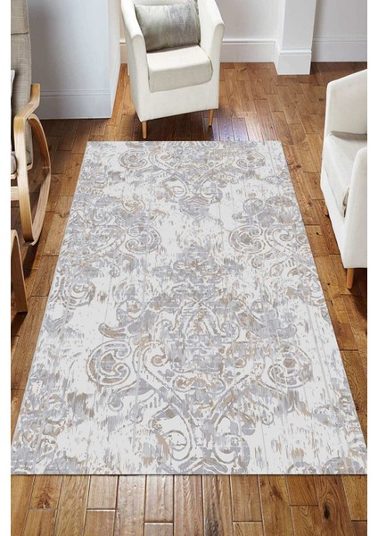 Dijital Kaymaz Taban Yıkanabilir Salon Halısı Mutfak Halısı Koridor Halısı Yolluk ND-HS-463