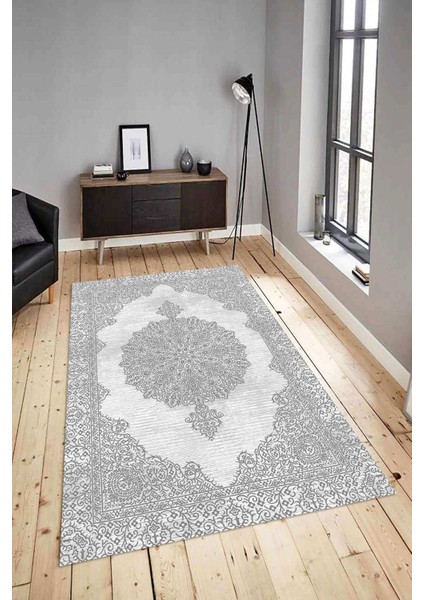 Dijital Baskılı Yıkanabilir Kaymaz Modern Renkli Salon Halısı Mutfak Halısı Yolluk ND-HY-1036