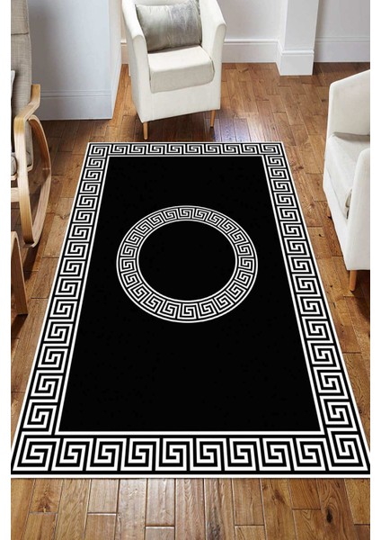 Dijital Kaymaz Taban Yıkanabilir Salon Halısı Mutfak Halısı Koridor Halısı Yolluk ND-HS-418