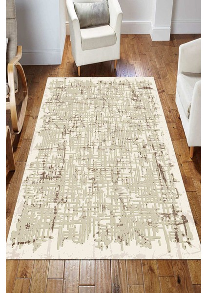 Dijital Kaymaz Taban Yıkanabilir Salon Halısı Mutfak Halısı Koridor Halısı Yolluk ND-HS-550