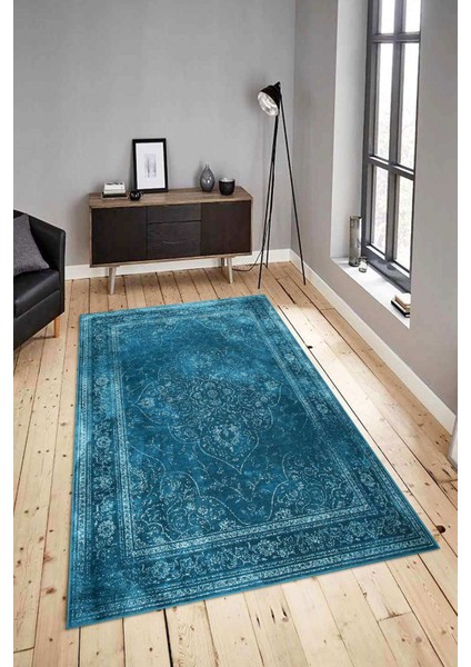 Dijital Baskılı Yıkanabilir Kaymaz Modern Renkli Salon Halısı Mutfak Halısı Yolluk ND-HY-864