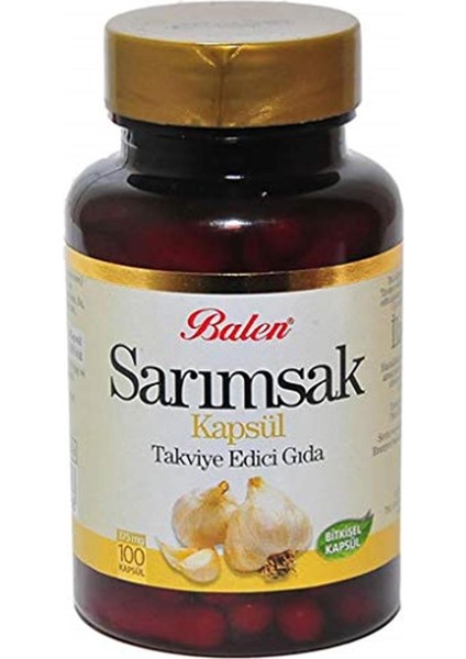 Sarimsak Kapsül 375mg*100 1 Paket