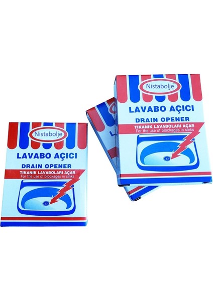 Lavabo Açıcı 9 x 70 gr