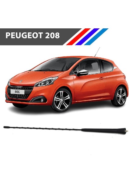 Peugeot 208 Tavan Anten Çubuğu 37 cm 6561JS-6587J0