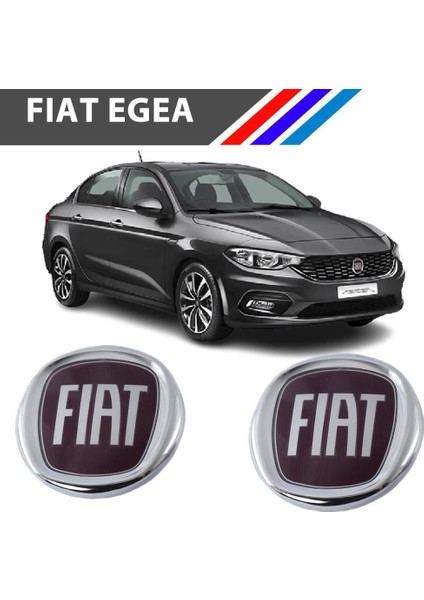 Fiat Egea Arka Bagaj Arması ve Ön Panjur Arması Takım