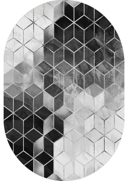 Dijital Baskılı Kaymaz Taban Yıkanabilir Oval 2'li Klozet Takımı Banyo Paspası NOKZ-HT-324 fiyatları