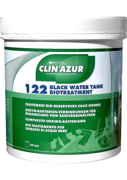 -122- Pis Su Tankları Için 120 Tablet