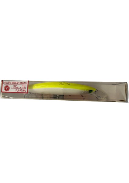 D Killer's Minnow Hamai 105F 13,2 gr Suni Yem (Color:13) (Özişler Balıkçılık)