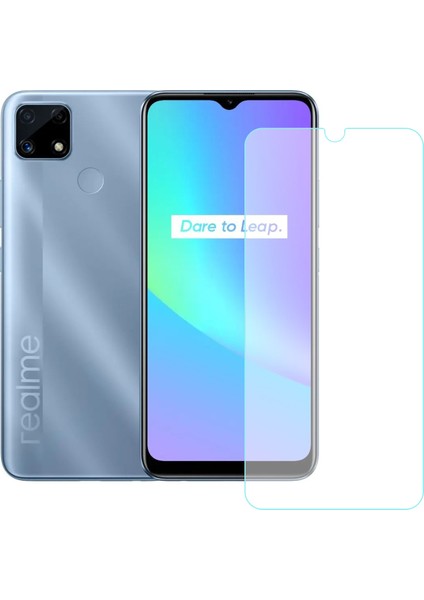 Realme C25 / C25S Temperli Cam Ekran Koruyucu