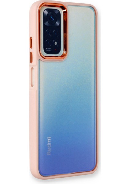 Xiaomi Redmi Note 11 Pro Kılıf Dora Kapak - Pudra 300099