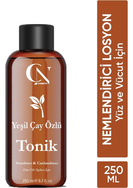 Yeşil Çay Özlü Tonik Arındırıcı ve Canlandırıcı 250 ml