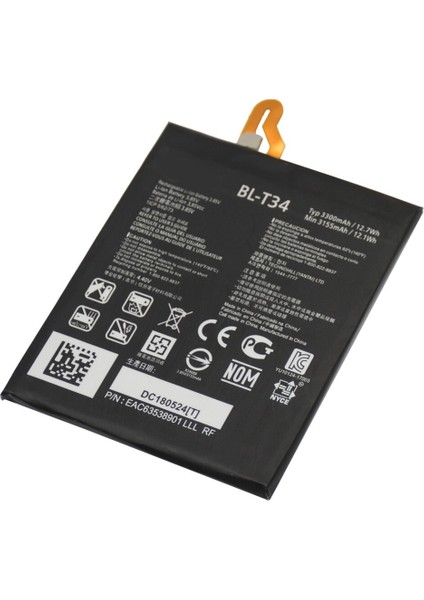 Lg V30 Uyumlu Batarya 3300 Mah BL-T34