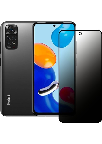 Xiaomi Redmi Note 11 / 11S Hayalet Privacy Gizli Cam Ekran Koruyucu