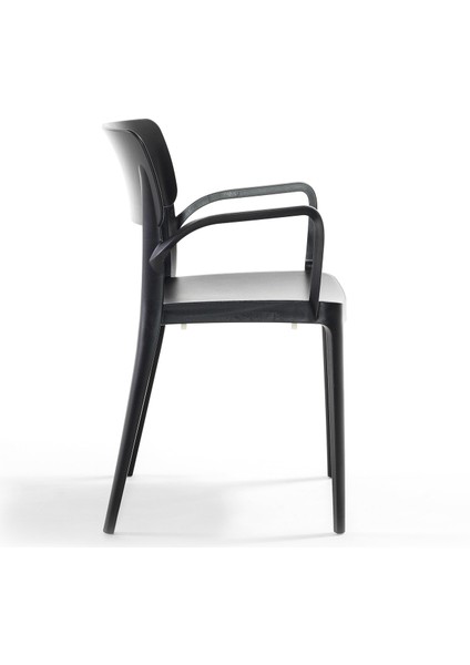 Panora Renkli Koltuk 4'lü Set Siyah fiyatları