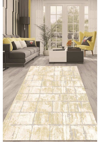 Dijital Kaymaz Taban Yıkanabilir Modern Renkli Salon Halısı Mutfak Halısı Yolluk Nd-Ht-88