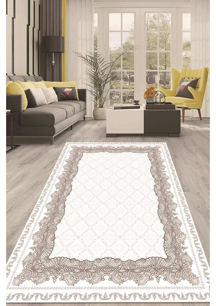 Dijital Kaymaz Taban Yıkanabilir Modern Renkli Salon Halısı Mutfak Halısı Yolluk ND-HT-1504