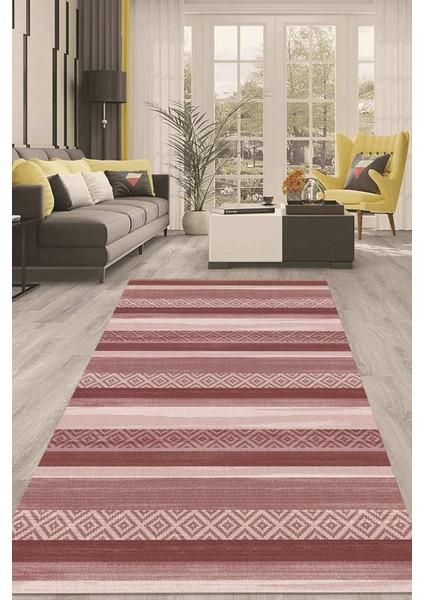 Dijital Kaymaz Taban Yıkanabilir Modern Renkli Salon Halısı Mutfak Halısı Yolluk ND-HT-1003