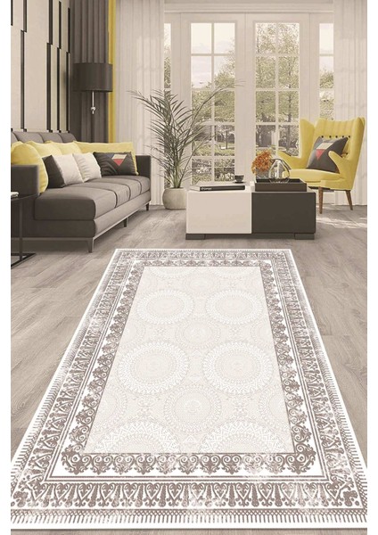Dijital Kaymaz Taban Yıkanabilir Modern Renkli Salon Halısı Mutfak Halısı Yolluk ND-HT-1119