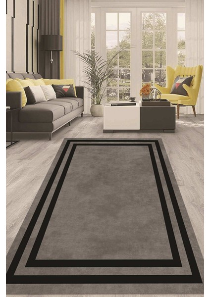 Dijital Kaymaz Taban Yıkanabilir Modern Renkli Salon Halısı Mutfak Halısı Yolluk ND-HT-1595