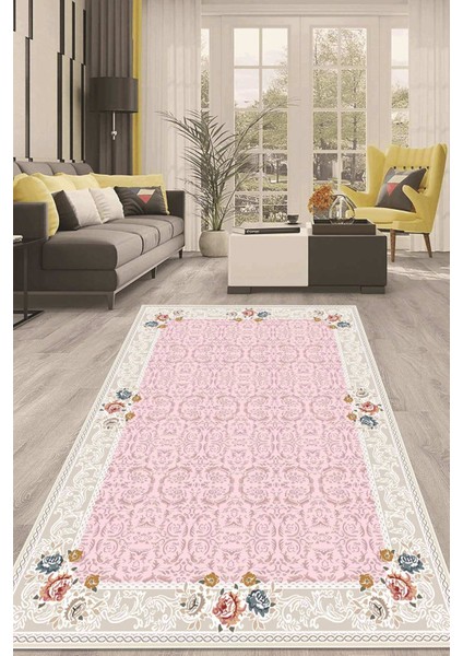 Dijital Kaymaz Taban Yıkanabilir Modern Renkli Salon Halısı Mutfak Halısı Yolluk ND-HT-1497