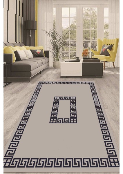 Dijital Kaymaz Taban Yıkanabilir Modern Renkli Salon Halısı Mutfak Halısı Yolluk ND-HT-599