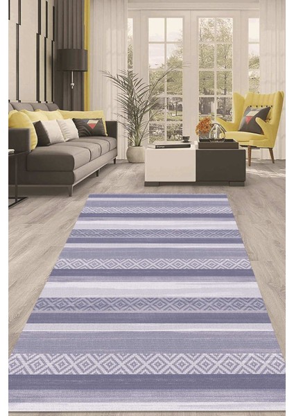 Dijital Kaymaz Taban Yıkanabilir Modern Renkli Salon Halısı Mutfak Halısı Yolluk ND-HT-1005