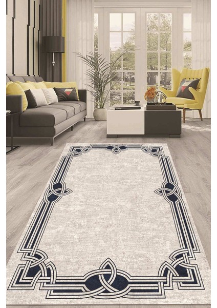 Dijital Kaymaz Taban Yıkanabilir Modern Renkli Salon Halısı Mutfak Halısı Yolluk ND-HT-233