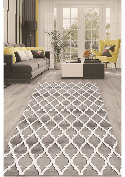 Dijital Kaymaz Taban Yıkanabilir Modern Renkli Salon Halısı Mutfak Halısı Yolluk ND-HT-1084
