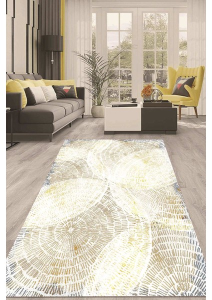 Dijital Kaymaz Taban Yıkanabilir Modern Renkli Salon Halısı Mutfak Halısı Yolluk ND-HT-122