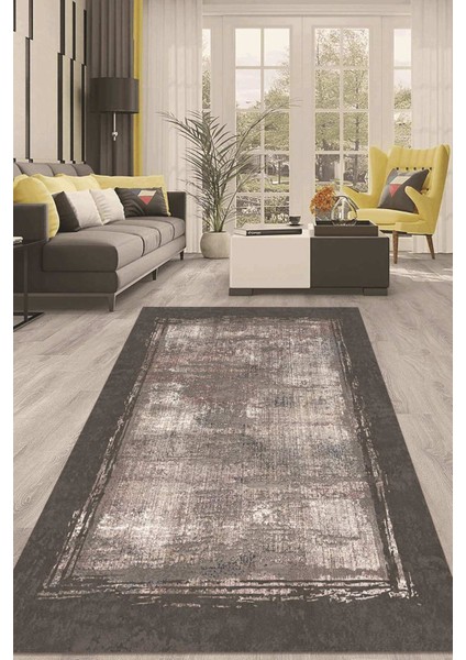 Dijital Kaymaz Taban Yıkanabilir Modern Renkli Salon Halısı Mutfak Halısı Yolluk ND-HT-356
