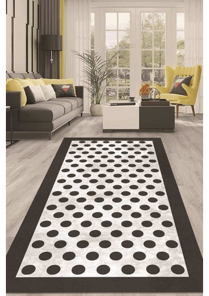 Dijital Kaymaz Taban Yıkanabilir Modern Renkli Salon Halısı Mutfak Halısı Yolluk ND-HT-140